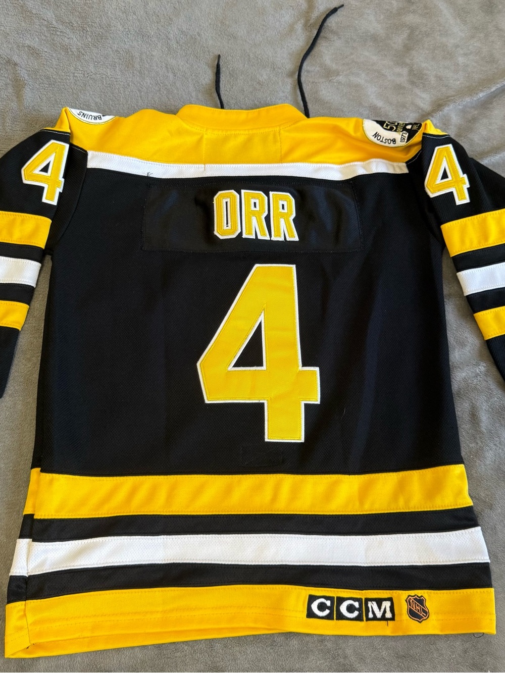 Boston Bruins Jersey ORR CCM Hockey Youth XL